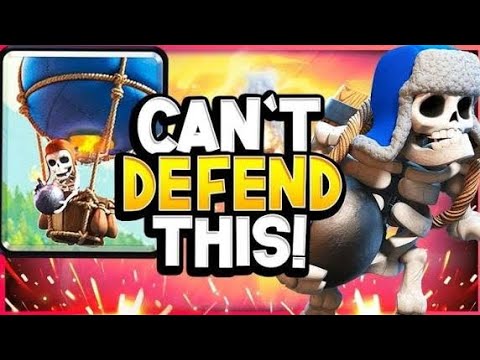 Видео: Гигантский скелет +Шар +клон(Giant skeleton+ ballon+clone ) #clashroyale 