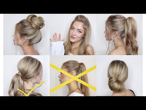 Видео: 5 ОБЪЕМНЫХ ПРИЧЕСОК НА ЛЮБОЙ СЛУЧАЙ | 5 VOLUME HAIRSTYLES: HALF UP, PONYTAIL, TOP KNOT