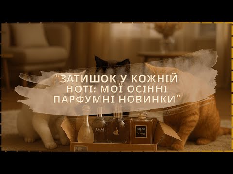 Видео: Осіння розпаковка: Аромати з WISH LIST !