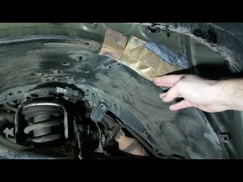 Видео: Toyota Land Cruiser Prado обработка колёсных арок мастикой NoiseLiquidator и устранение коррозии