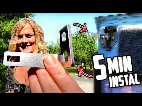 Видео: Воры фургона ненавидят этот доступный замок
