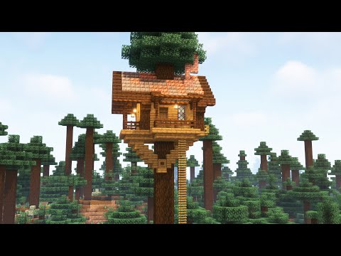 Видео: Дом на дереве в майнкрафте