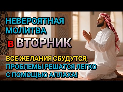 Видео: НЕВЕРОЯТНАЯ МОЛИТВА в ВТОРНИК в ЖУМАДА АЛЬ УЛА! ВСЕ ЖЕЛАНИЯ СБУДУТСЯ И ПРОБЛЕМЫ ИСЧЕЗНУТ!!