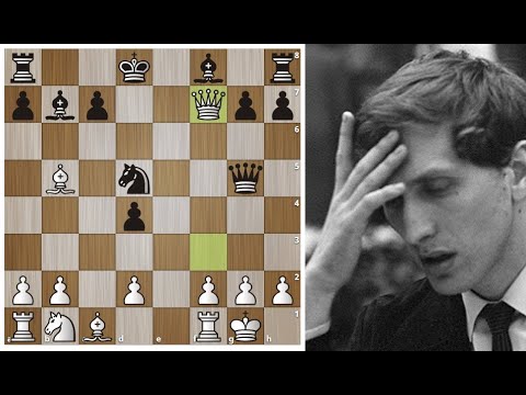 Видео: Самое ужасное поражение Роберта Фишера за всю карьеру (в 12 ходов)! Шахматы.