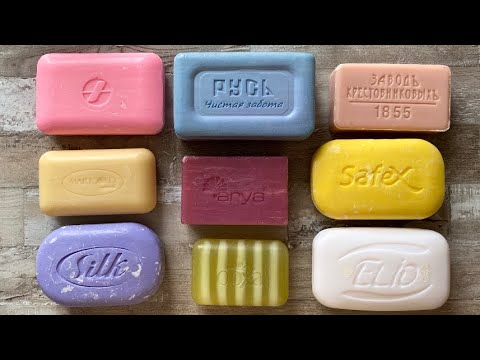Видео: ASMR Soap cutting | Soap Carving|Резка мыла  | ASMR