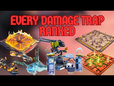 Видео: Рейтинг ВСЕХ ловушек урона в Fortnite: от худших до лучших