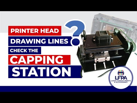 Видео: Проблемы с печатающей головкой XP600: проверьте станцию ​​укупорки