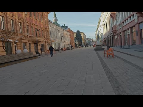 Видео: прогулка по утренней покровке 17 03 251