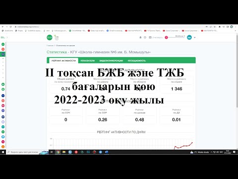 Видео: onlinemektep 2 тоқсан БЖБ, ТЖБ бағасын қою 2022-2023 оқу жылы