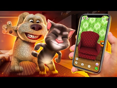 Видео: ГОВОРЯЩИЙ БЕН Охотится на ТОМА! Бен против Тома!