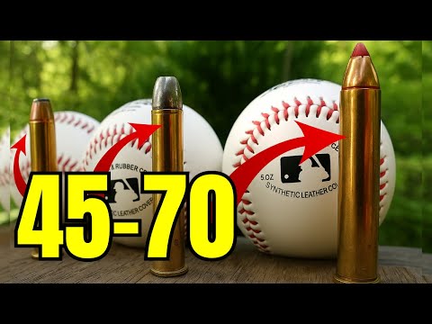 Видео: Не все патроны калибра 45-70 бьют одинаково!