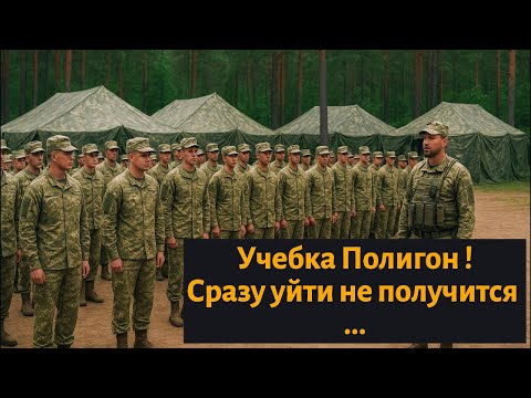 Видео: Учебка Полигон ! | Сразу уйти не получится ...