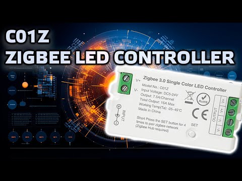 Видео: Zigbee LED контроллер C01Z - для диммируемых светильников, обзор и тестирование