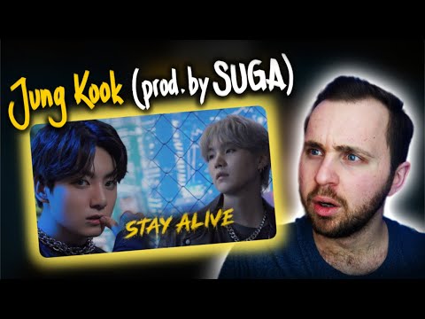 Видео: BTS Jungkook - Stay Alive (Prod. SUGA of BTS)  // реакция