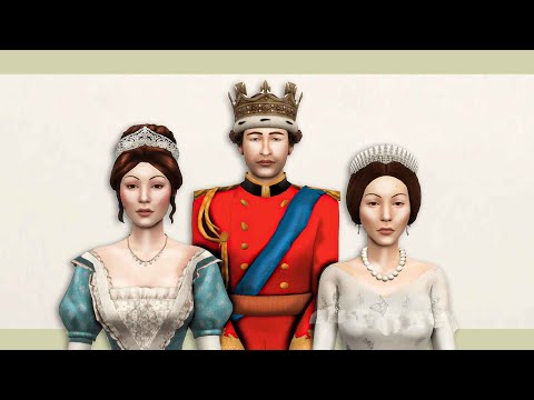 Видео: • ● 👑 ЦАРСКАЯ СЕМЬЯ (SIMS 4) - CAS 👑● •