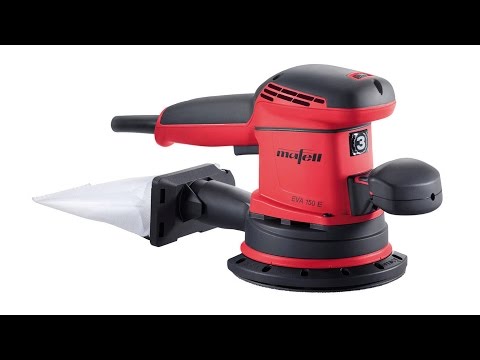 Видео: Орбитальная шлифмашина Мафель ЕВА 150. Mafell EVA 150 Е 3.