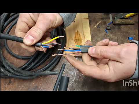 Видео: Самый простой способ соединения кабеля для скважинного насоса (монтаж термоусадочной трубки)