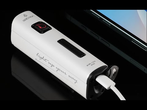 Видео: Gaciron Kiwi 1200 хороший вело фонарь фара для города