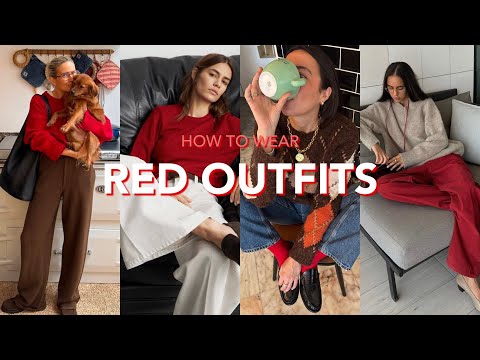 Видео: Стильный красный образ, который подойдет всем! Примерьте образ красного цвета 2025 года, как здес...