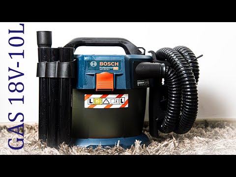 Видео: Тест пилесоса BOSCH GAS 18V-10L PROFESSIONAL