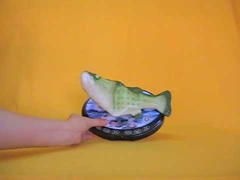Видео: Игрушка "Поющая рыбка"