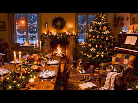 Видео: 🎄 Рождественская музыка для фортепиано 🎅 Потрескивание камина 🎄 Спокойная зимняя атмосфера