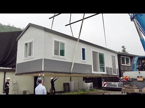 Видео: Удивительные современные методы строительства и массовое производство