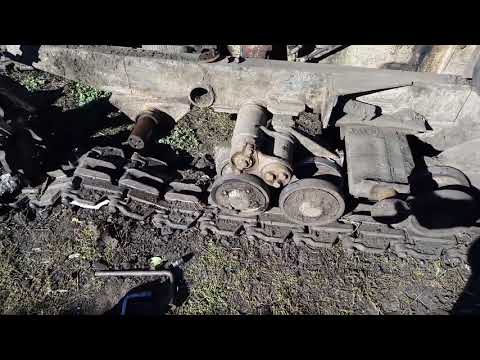 Видео: Трактор т 54. Сезонное обслуживание ходовой части