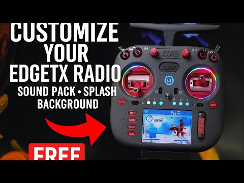 Видео: Как настроить EdgeTX Radio! (Заставка, фон и БЕСПЛАТНЫЙ звуковой пакет)