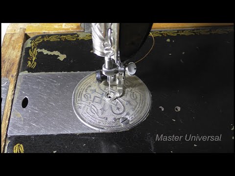 Видео: Как сделать пластину заглушку на зубья, для работы на пяльцах  Видео № 519