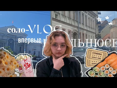 Видео: Впервые одна в Вильнюсе, и сразу потерялась🤦‍♀️