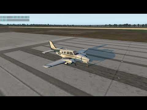 Видео: Гайд по запуску стандартного Beechcraft Baron 58 (GNS530) в X-Plane 11.