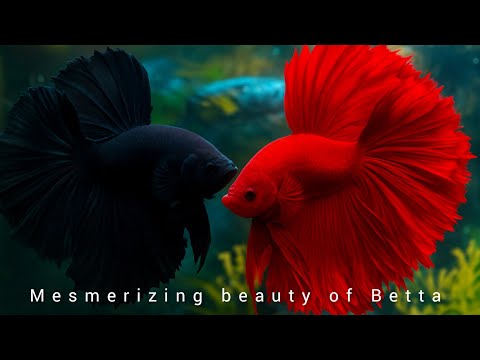 Видео: Завораживающая красота рыбок Бетта — живых драгоценностей природы!