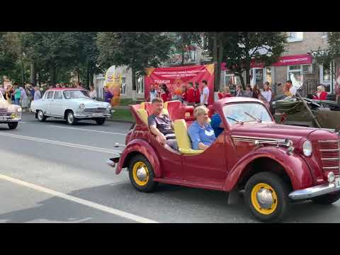 Видео: День города Чебоксары 550 лет. Парад городской техники. 24.08.2019