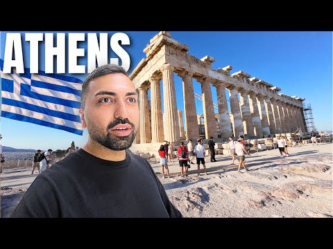 Видео: Обязательное утро в Афинах: Акрополь, Кулури и греческий кофе