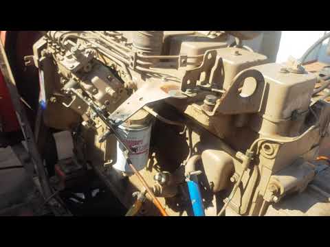 Видео: Двигатель уже на комбайне Нива ск-5