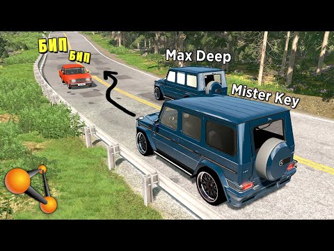 Видео: ДВА ХАМА НА ГЕЛИКАХ! ГОНКИ ДО ДОБРА НЕ ДОВОДЯТ! - BeamNG.drive Multiplayer (BeamMP)