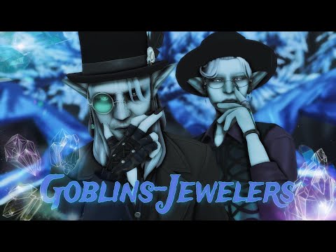 Видео: Гоблины-мастера 💎| Волшебная деревушка 3.0 [ The Sims 4 Spooky CAS Challenge]