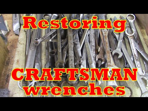 Видео: Восстановление гаечных ключей Craftsman и других инструментов!!!