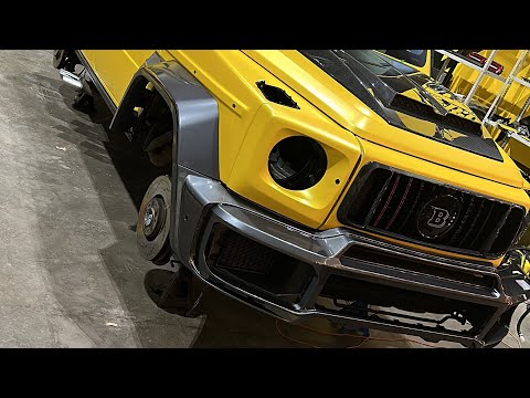 Видео: 6 часть Gelendwagen ROCKET 900 переделываю сам! Часть 6