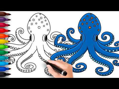 Видео: КАК НАРИСОВАТЬ ТЕНТАКОЛО ТЕХНИКО из Итальянские Животные Мем