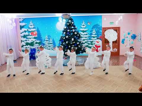 Видео: Танец белых медведей, старшая гр.