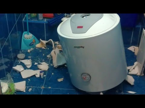Видео: Чтоб не упал бойлер.Монтаж в мягкую-пустотелую стену.