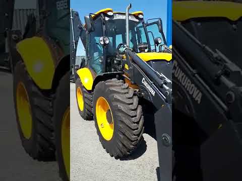 Видео: Обзор экскаватора-погрузчика Cukurova 888 1 часть