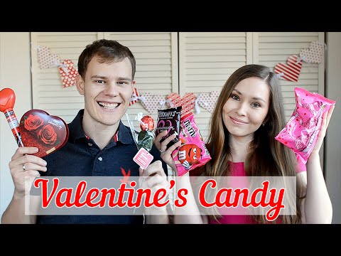 Видео: Американские сладости на День Св. Валентина! // TRYING VALENTINE'S DAY CANDY