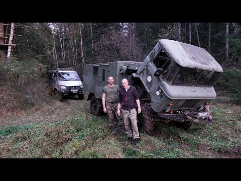 Видео: ГАЗ66 и СОБОЛЬ 4×4(на 35х) покатушка.