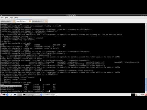 Видео: OpenShift - часть 2 - установка "всё в одном"