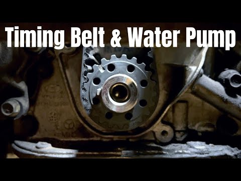 Видео: Снятие и замена ремня ГРМ и водяного насоса Kia