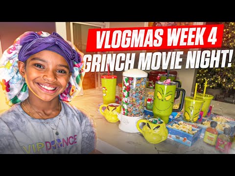 Видео: VLOGMAS - НЕДЕЛЯ 4 - ДЕНЬ ИЗ МОЕЙ ЖИЗНИ: ФИЛЬМ ГРИНЧ И ДРУГОЕ!