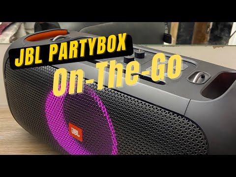 Видео: JBL PartyBox On-The-Go. Тест двух микрофонов.Питание от аккумулятора.Личное мнение